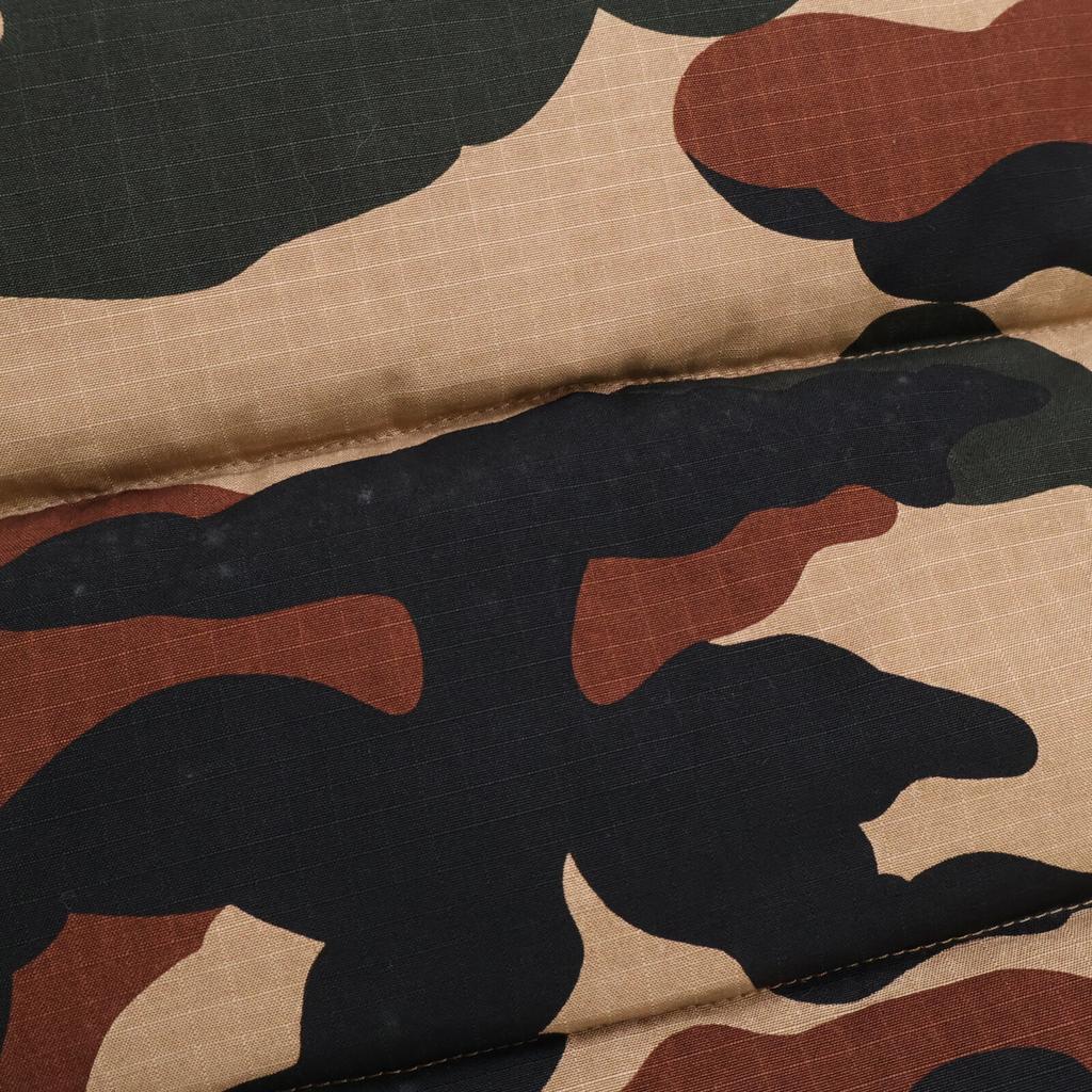 MONCLER LIORAN Camouflage Hoodie Down Jacket 0 BrownUsed