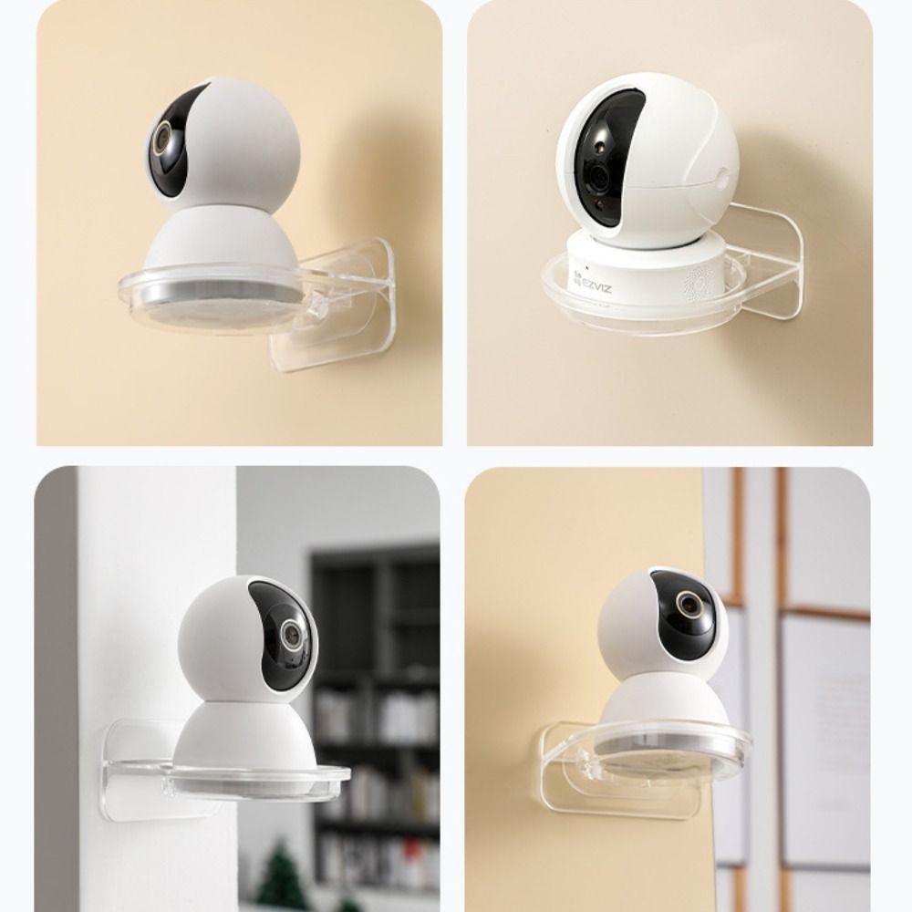 Wall-Mounted Security Surveillance Camera Stand Punch-Free Surveillance Camera Bracket