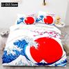 Bettwäsche Set Einzelbett Twin Full Queen King Size Japanischer Stil Bettwäsche Set Erwachsener Kinder Schlafzimmer Bettbezug Sets 3D Anime 011