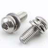 Hexagon Socket Pan Head Combination Screw - 304 Stainless Steel (M4/M5/M6/M8)