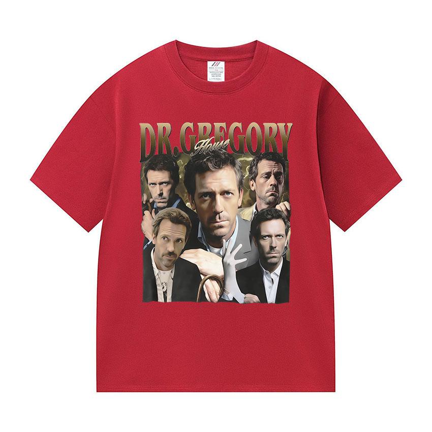 90s Vintage Dr Gregory House Md Funny Graphic T Shirt Mens ONeck High Quality Fashion Tshirts Summer Oversized Cotton Tshirt