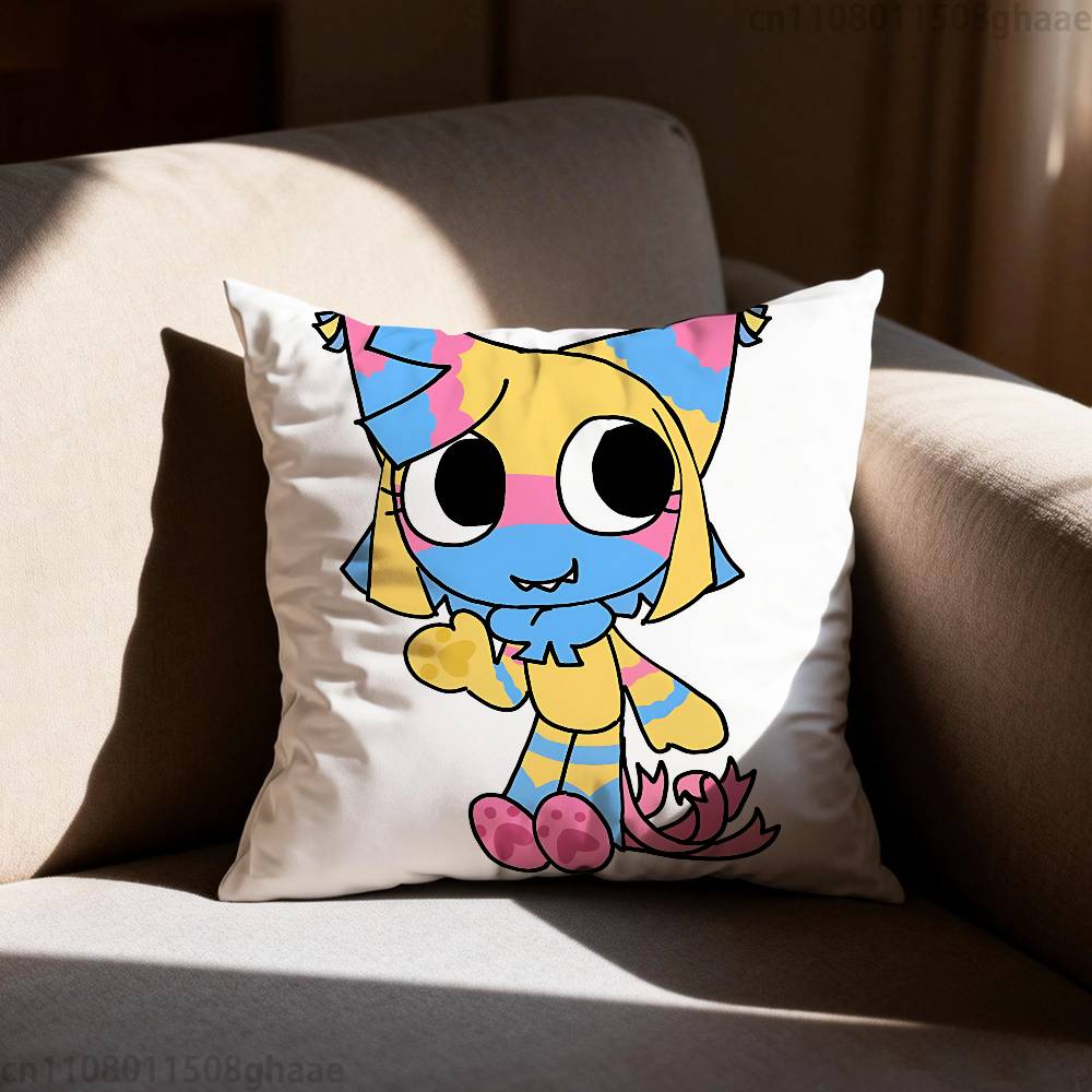 Y-Yatta Anime Kuddfodral Soffa Vardagsrum Sovrum Sänggavel Ryggstöd Kudde Fyrkantig Kudde Vilotid