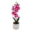 Artificialseven Butterfly Flowers Orchid Decor For Living Decoration Room