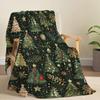 Christmas Flannel Blanket  Soft Warm Lightweight AllSeason  BedSofaOfficeCampingTravel