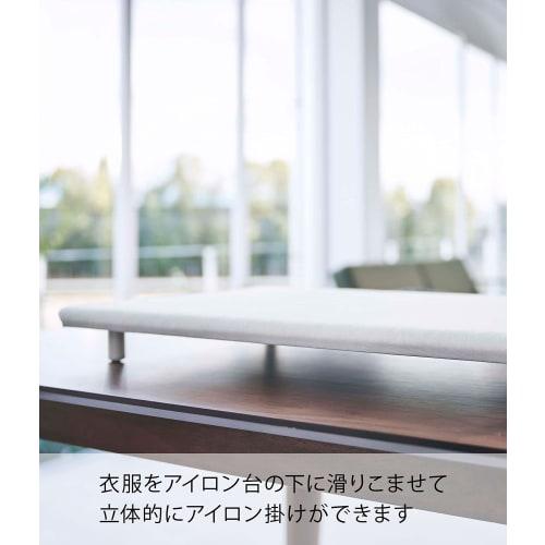Yamazaki Tower Tabletop Ironing Board with Legs, White, Approx. W60 x D36 x H6cm, Comfortable to Hang Ironing Board, Model 5773
