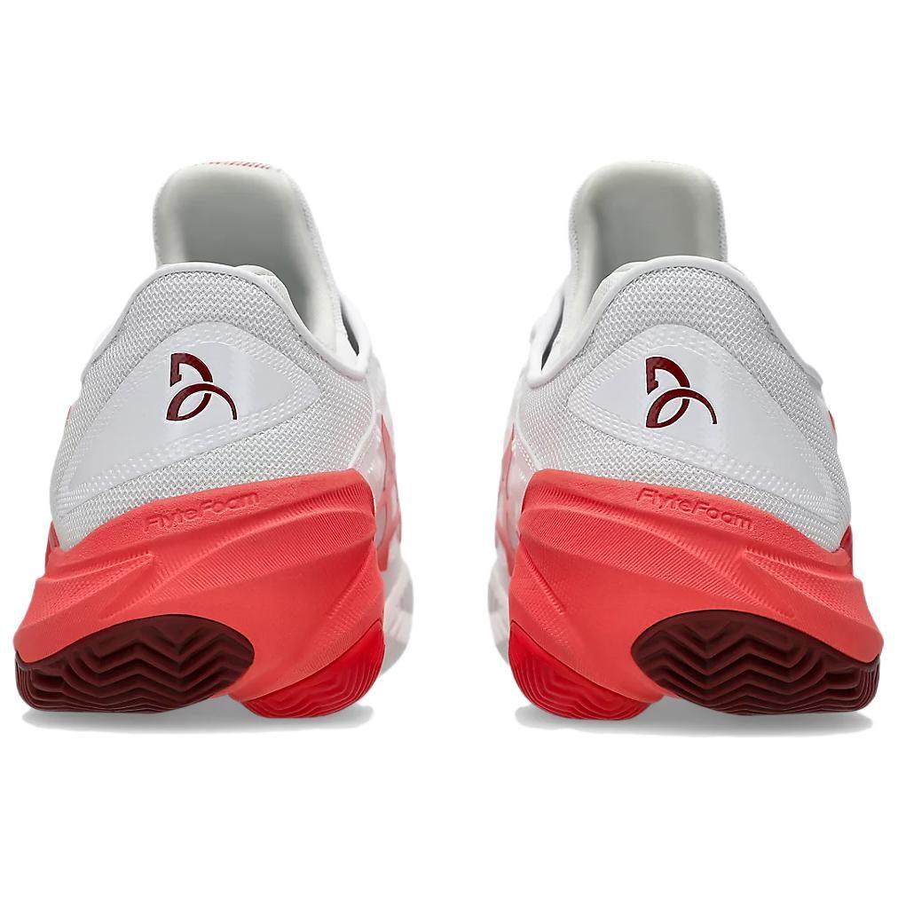 ASICS Court Ff 3 Novak Clay White Electric Red 1041A521-966