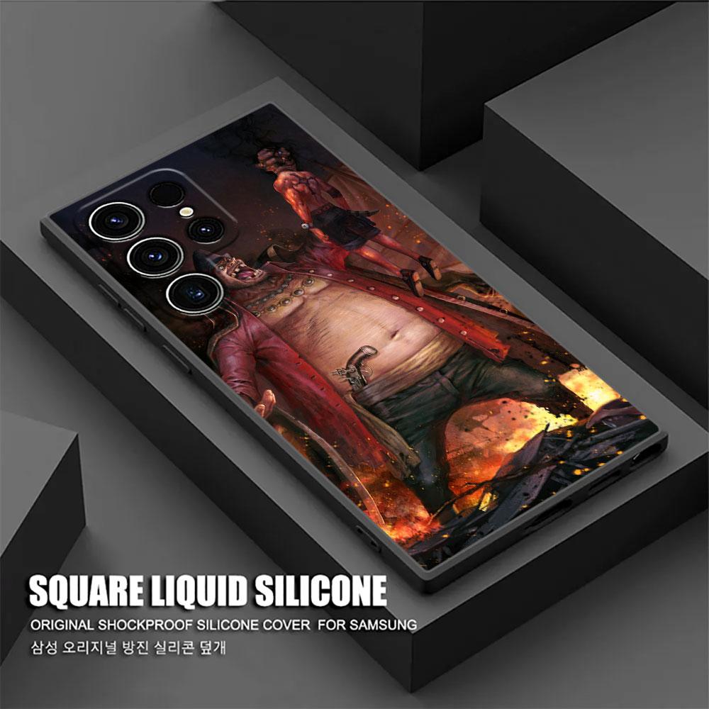 Anime O-One Piece Shanks Luffy Phone Case For Samsung Galaxy S25 S24 S23 S20 S21 FE S26 S22 Ultra 5G S26 Plus S25FE Soft Cover