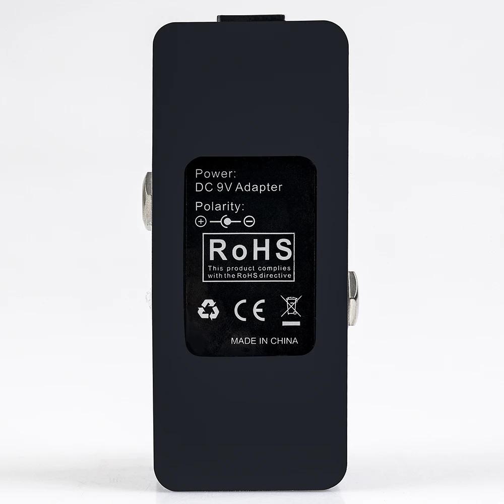 AROMA AT-07 Mini Foot Tuner Guitar Effect Pedal Guitarra Chromatic Tuning Metal Shell HD Display Guitar Parts & Accessories