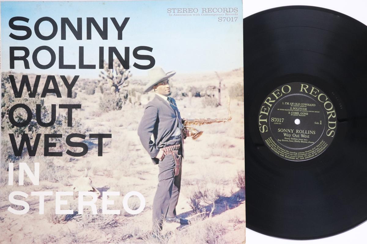 

LP Record SONNY ROLLINS Way Out West S7017 STEREO 1958 US Jazz Used