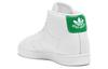 adidas סטן סמית אמצע לבן ירוק BB0069