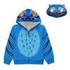 Clothing Sets Kids Unisex Jacket Zip Hooded Jacket Set