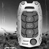 Funda de Piel para Llave de Coche Nueva de 3 Botones Protectora para Wuling Hongguang Baojun 630 730 560 310 Mando Plegable Llavero Accesorios