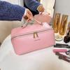OEING Lychee Grain Portable Cosmetic Bag
