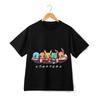 Pokemon Starters Friends Ice Cream Graphic T-Shirt - Retro Anime Streetwear Tee