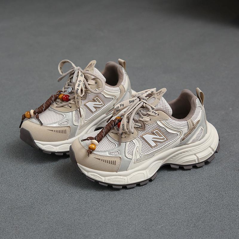 KX nuove sneakers casual con plateau autunnali mostrano scarpe da ginnastica alte da papà