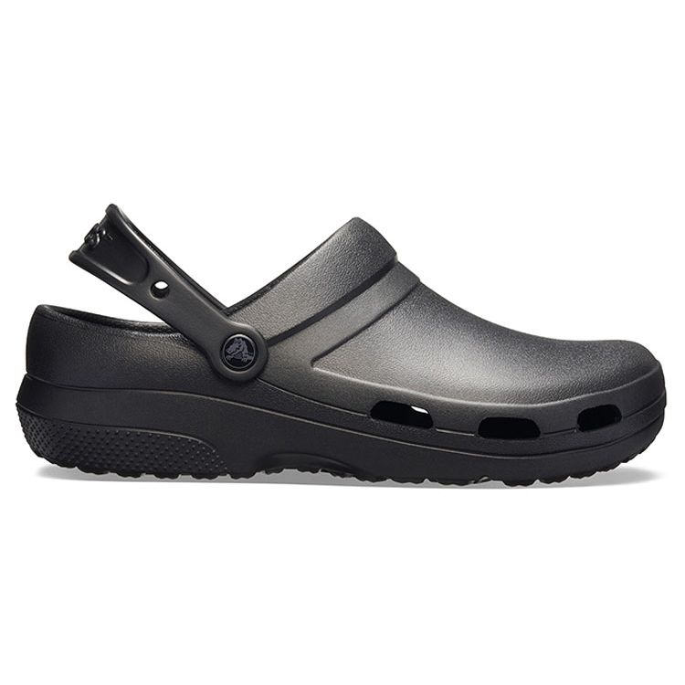 Crocs Specialist II Clog PU Comfortable Easy To Clean Closed Toe Clogs Unisex clogs Black 205619-001