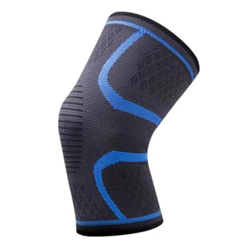 Genouillères de sport tricotées Running Basketball Cyclisme Fitness Antidérapantes Homme et Femme Respirantes Chaudes Genouillères en nylon