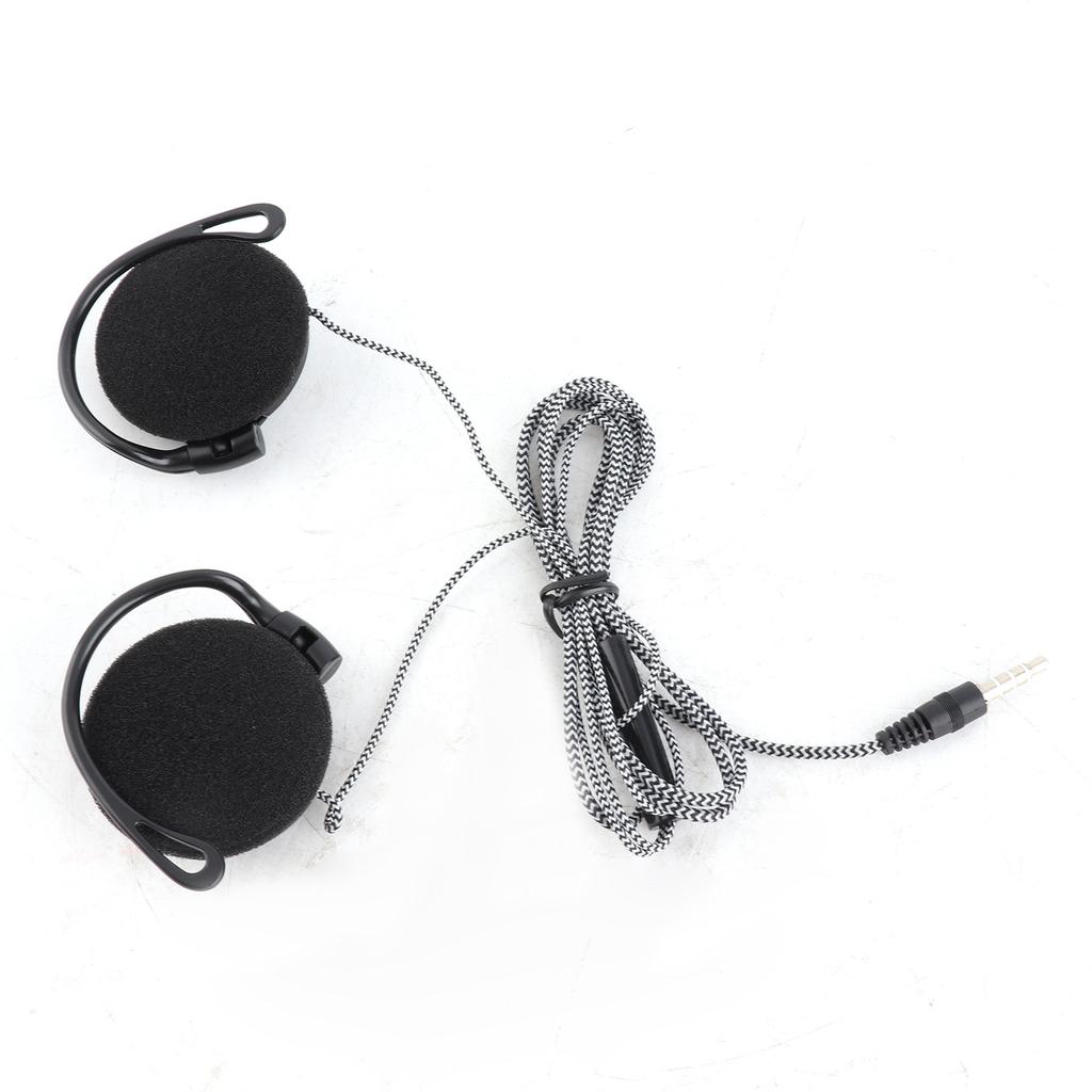 Sport Headphone 3.5mm Ear Hook Headset Line Control Earphone Earpiece for Phone