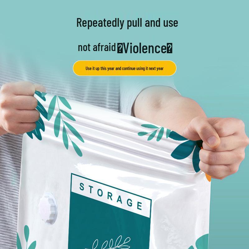 Thickened Vacuum Compression Bag for Clothes, Quilts, and Luggage - Ideal for Moving or Dorm Storage