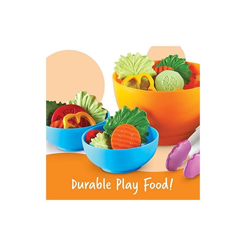 Learning Resources Play Kitchen Set: Let's Make Salad (38 pieces) LER9745-D (Authentic Product)