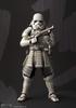 REALIZACE FILMŮ TAMASHII NATIONS Master Star Wars Ashigaru Stormtrooper Prvního řádu, malovaná pohyblivá figurka, cca 170 mm. ABS a PVC