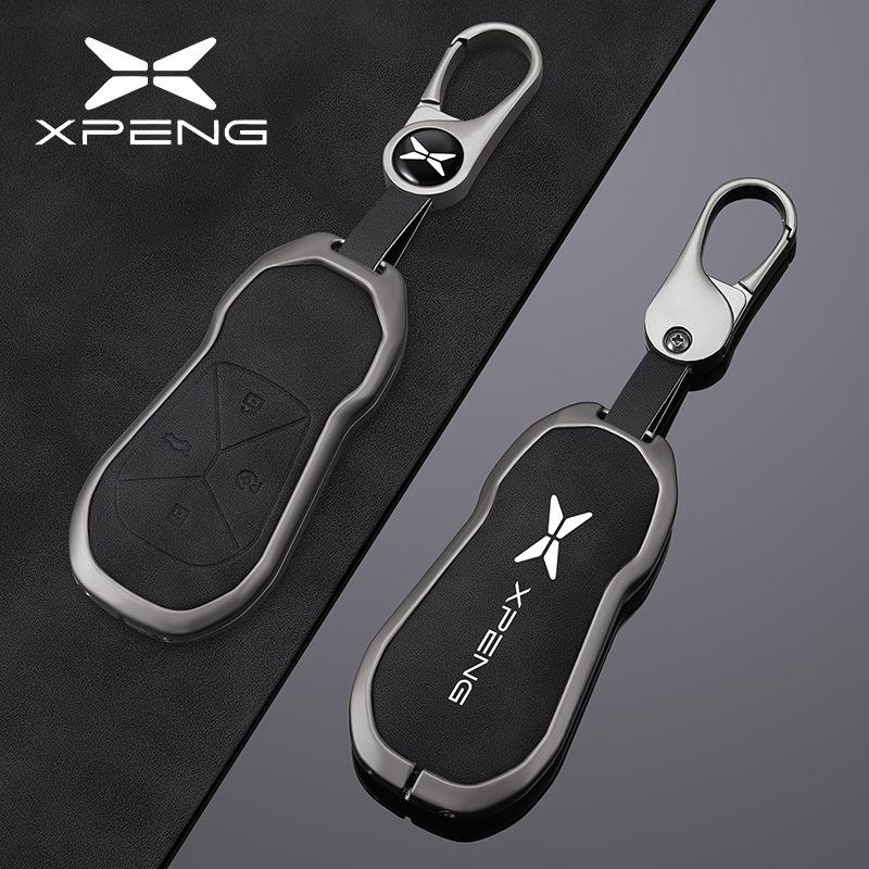 Premium Car Key Case & Chain for Xiaopeng P7, G6, P7i, P5, G3, G3i, G9 Models