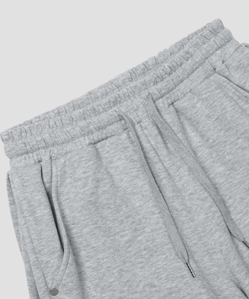 AGOD Side Tuck Snap Wide Sweatpants [Gray]