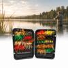 100PCS Handmade Fly Fishing Kit Lightweight Fly Fishing Lures Fly Fishing Flies Kit  Trout Fishing
