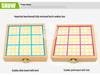 Wooden Sudoku Chess for Kids: Educational Game for Developing Logical Thinking