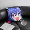 1pc Anime TWIN TURBO Kawaii Pillow Case Fashion Square Pillowcase Bedroom Sofa Room Ins Decoration Leisure