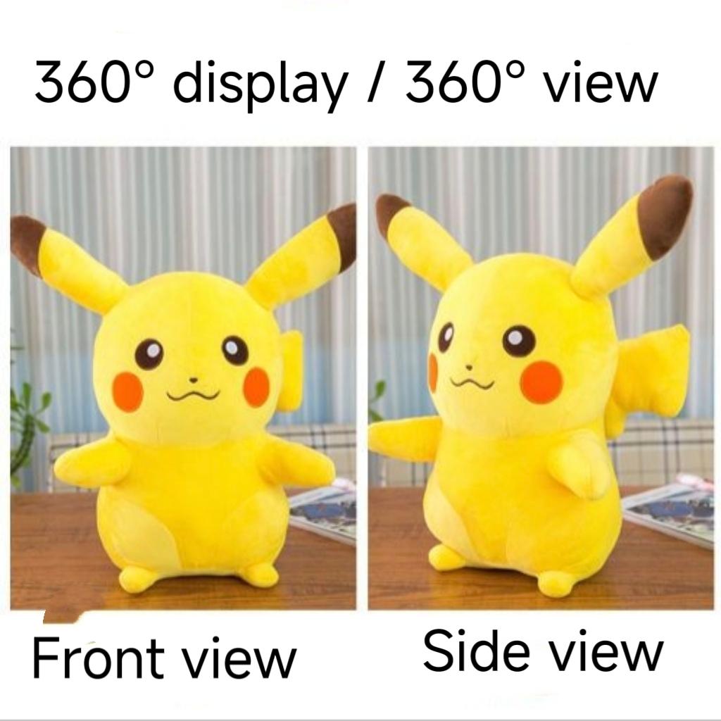 Kawaii Pikachu Plush Toy Big Size Snorlax Pillow Soft Stuffed Cartoon Animal Doll for Children Gift