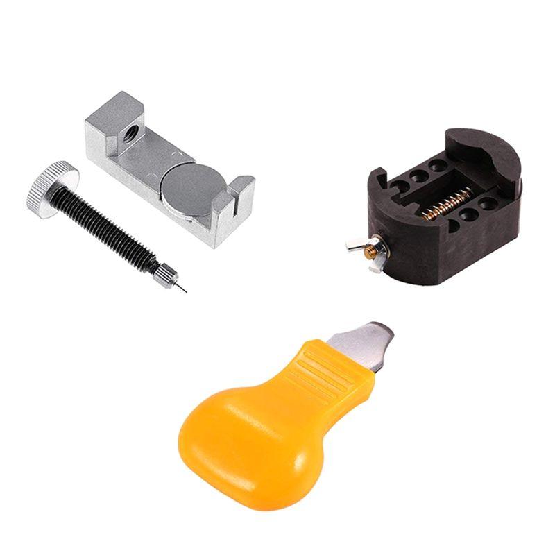 A95D-Watch Repair Kit Professional Multi-Tool Portable Watchmaker Watch Repair Tool Set With Carrying Case
