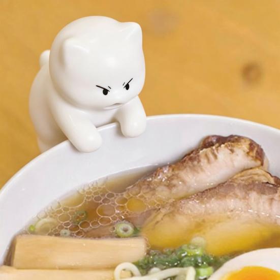 Ventilador de Refrigeración Mini para Comida Yousheng Forma de Gato Oso Clip en Borde de Taza Ventilador Recargable Bebidas Calientes Café Té Comidas Vajilla Refrigerador de Comida
