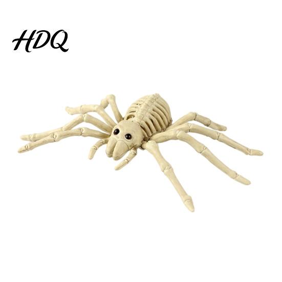 Halloween Spooky Animal Model Skeleton Realistic Fish Bird Spider Snake Cat Skeleton Detailed Decor for Party Haunted House Graveyard Scene
