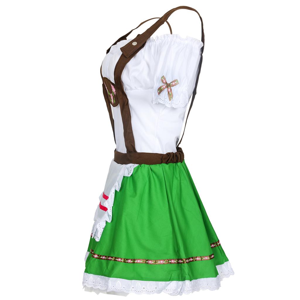 Germany Bavarian October Festival Beer Dress, Game Uniform Copay Clothing Women's Oktoberfest Clothing