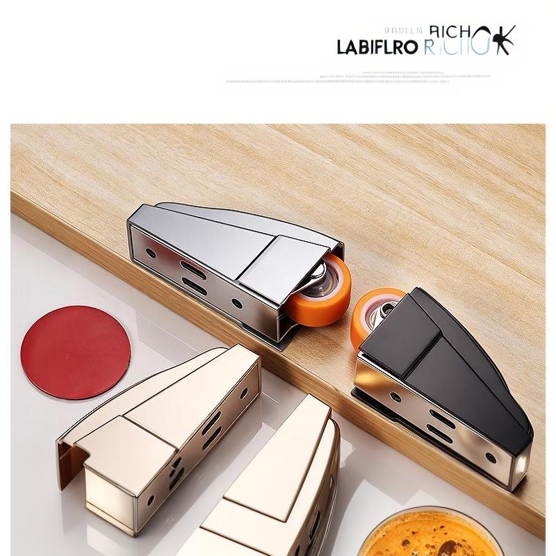 Sagging Door Repair Wheel Hydraulic Buffering Quiet Operation Auto Lock Perfect For Home Wooden Doors