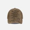 Unisex Adjustable Cotton Baseball Hat With Logo For Summer Outdoor Wear