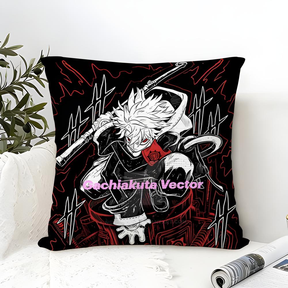 Dark Fantasy Comic G-Gachiakuta 1 Pillow Case Linen Pillow Case Sofa Home Decor Cushion Cover Cushion Cove