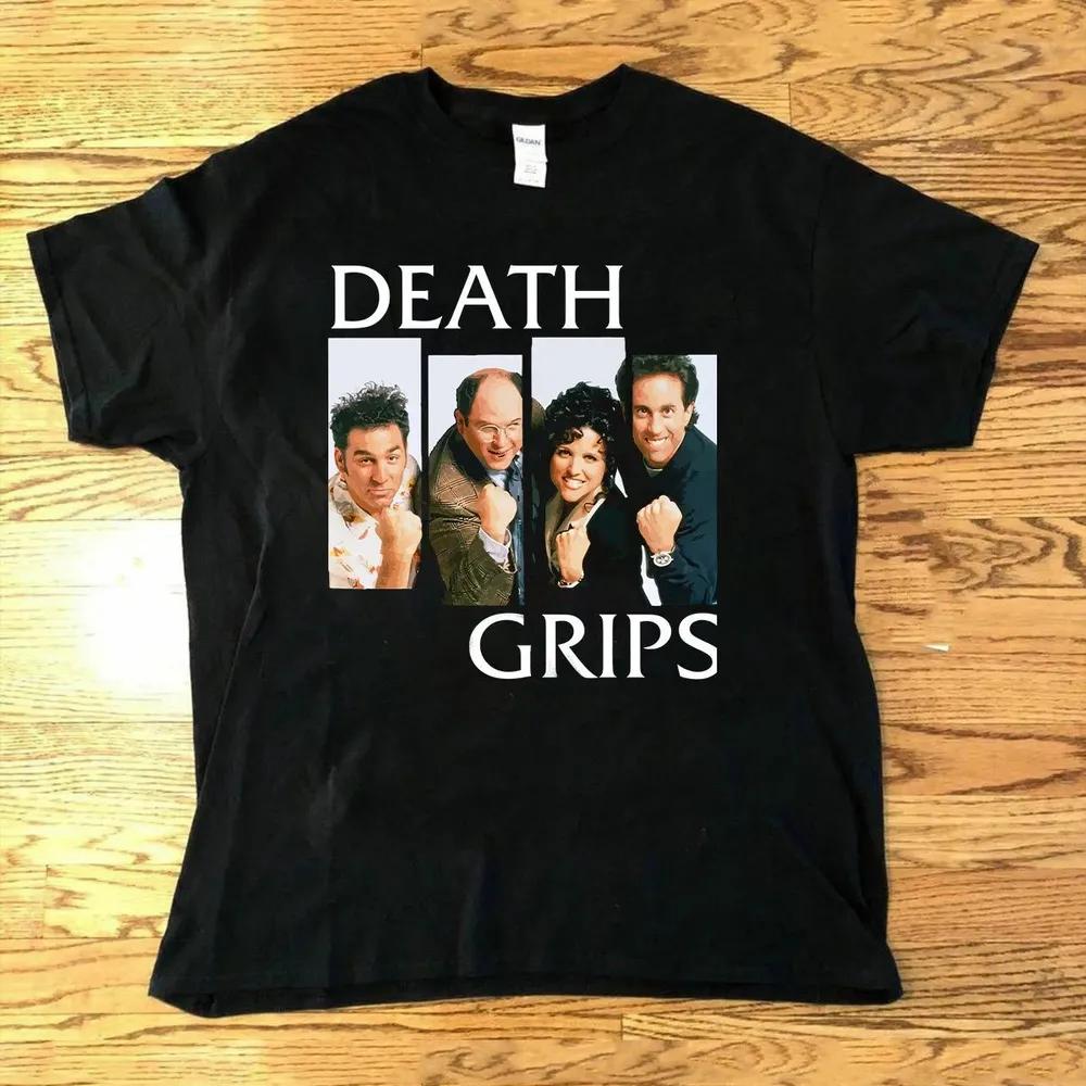 Unisex Short Sleeve Crew Neck Cotton T Shirt Death Grips L