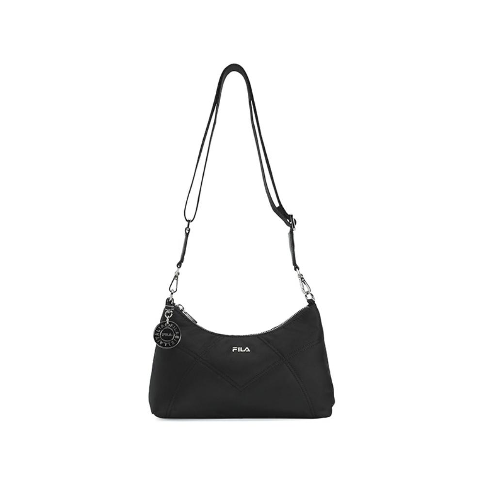 New FILA HERITAGE Fabric Crossbody Bags Women's Jet Black F13W548163FBK