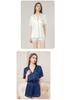 Women's Summer Silk Pajama Set: 100% Mulberry Silk Short Sleeve Luxury Home Wear