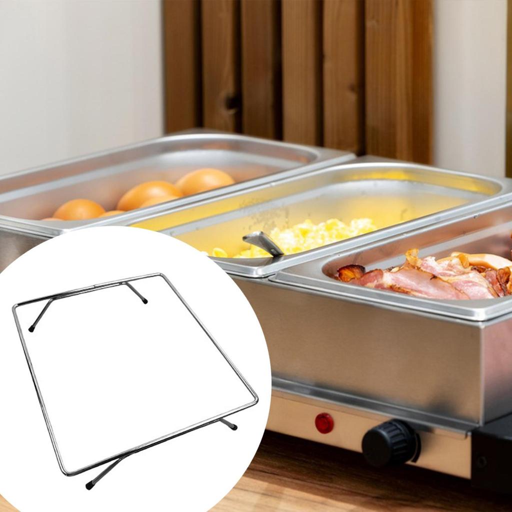 Buffet Stand for Chafing Wire Rack, Food Warmer Events