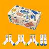 CoolmAx Odd Socks Tennis Crew Socks A 4 Pieces