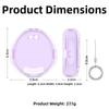 Durable Transparent Protective Case Dustproof Anti-Scratch Hard Shell Full Coverage Crystal PC Clear Cover for Tamagotchi Uni