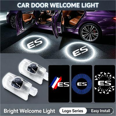 2 ks LED projektor duchů světlo atmosféry přivítání na dveřích auta stínové světlo pro Lexus ES ES200 ES300 ES330 ES350 ES400 ES430 2006-2017