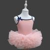 Mädchen Tüllrock Set Kinder Rosa Ballett Body und 6 Lagen Pen Pen Rock 2 Teile Party Ballkleid Minirock für 2-12 Jahre