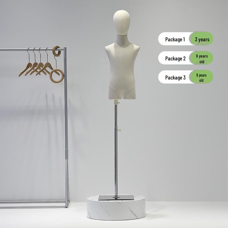 Mannechin Copii cu Picioare Despărțite: Stativ de Expunere Corp Întreg/Jumătate pentru Haine de Copii, Bărbați și Femei