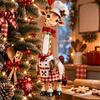 Ceremonial Money Gift Holders Giraffe Christmas Holder Ornament, Acrylic Cash Clip Hanging Decor for Theme Party Favors Tree Bag Car, Cute Career