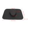 Massage Table Face Cushion Universal PU Leather Square Massage Face Pillow Headrest for Massage Spa Bed Black