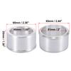 Motoforti 38mm-47mm 51mm-60mm Motorcycle Exhaust Pipe Adapter Pipe Connection Reducer Muffler Stainless Steel Connector